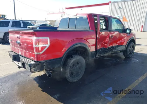 2011 Ford F-150 Lariat from USA, damaged, VIN 1FTFW1EFXBKD18632